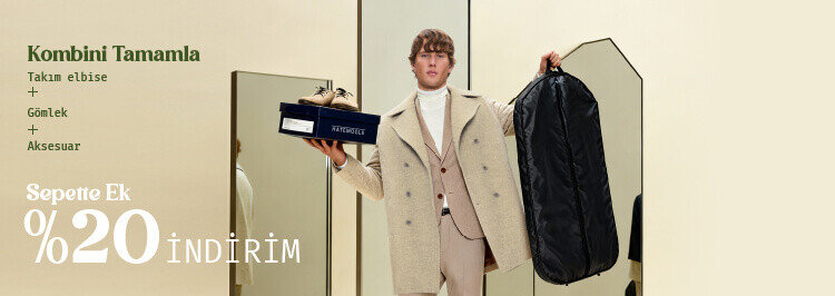Kombini Tamamla: Sepette Ekstra %20 İndirim