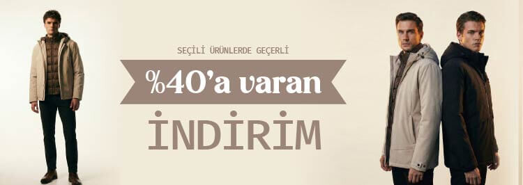 Seçili Ürünlerde İlk Ürün %30 Sonrakilerde %40 İndirim