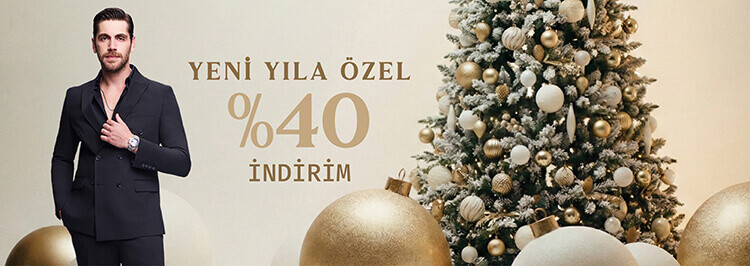 Yılbaşı Özel Sepette %40 İndirim