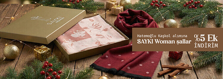 Erkek Kaşkol Alımına Saykı Woman Şallarda Sepette Ek %5 İndirim