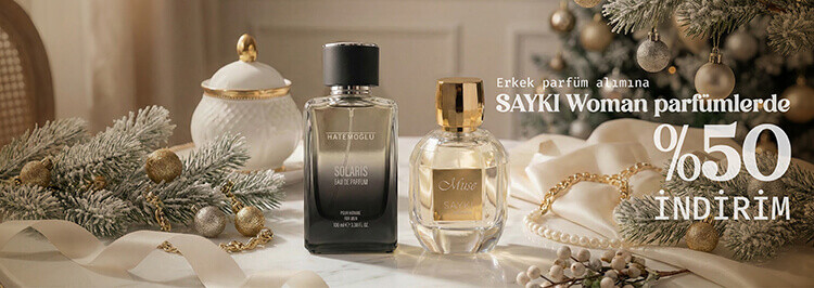 Erkek Parfüm Alımına Saykı Woman Parfümlerde %50 İndirim