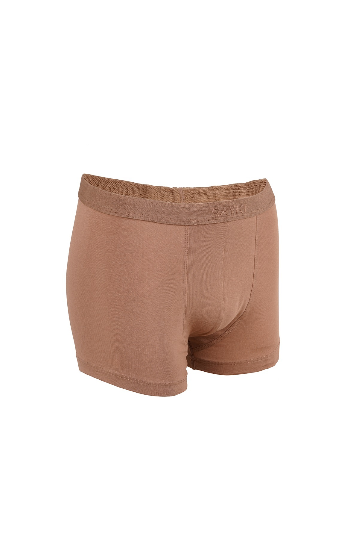 Bej Pamuklu Boxer