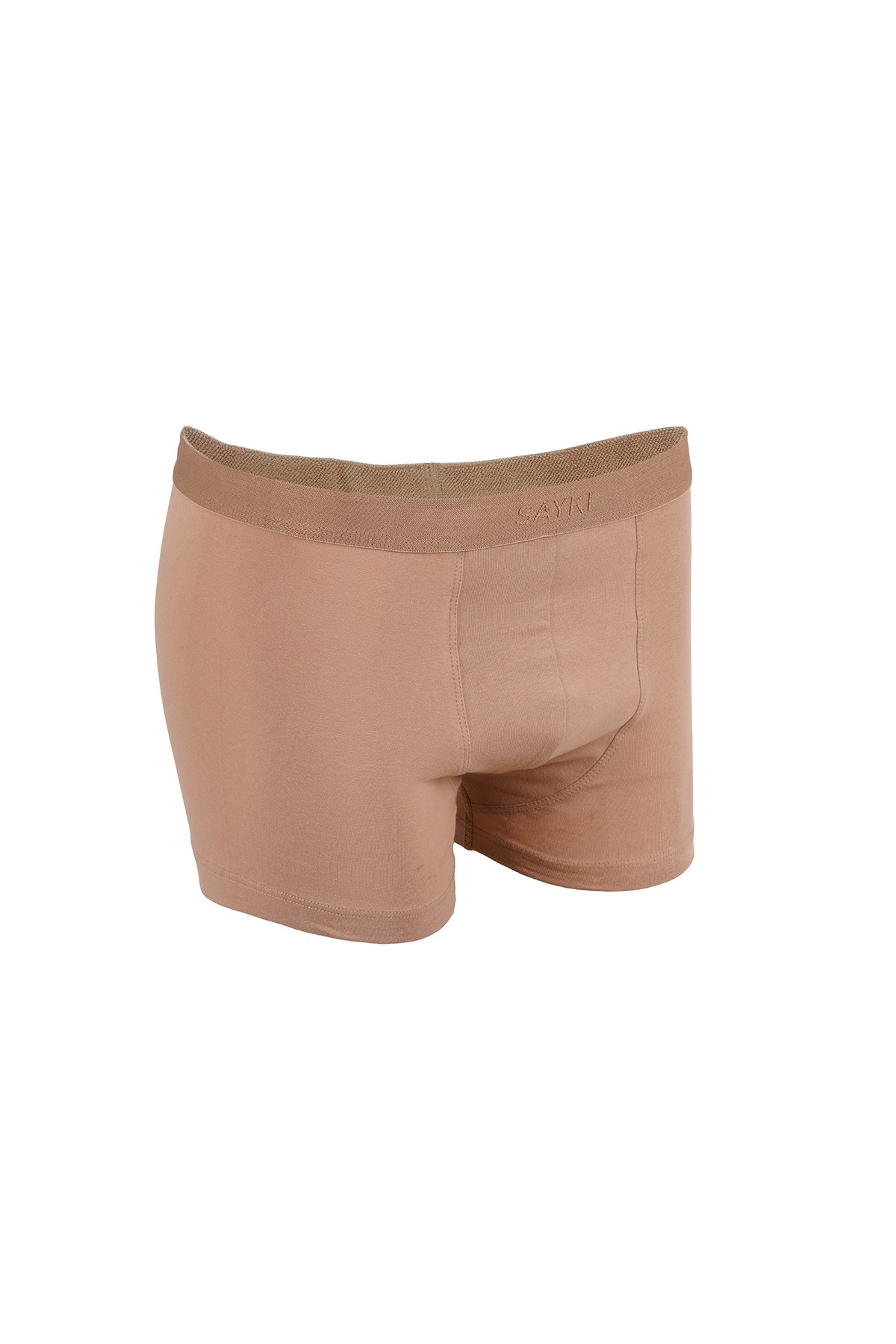 Bej Pamuklu Boxer