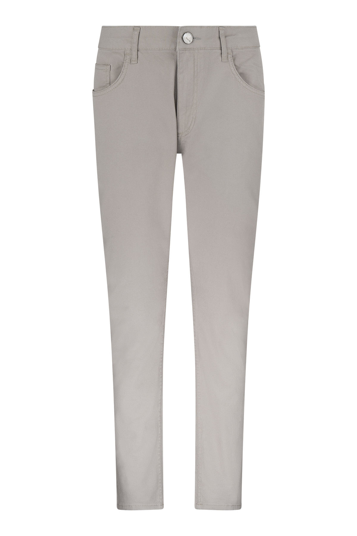 Bej Regular Fit 5 Cep Pamuklu Kanvas Pantolon