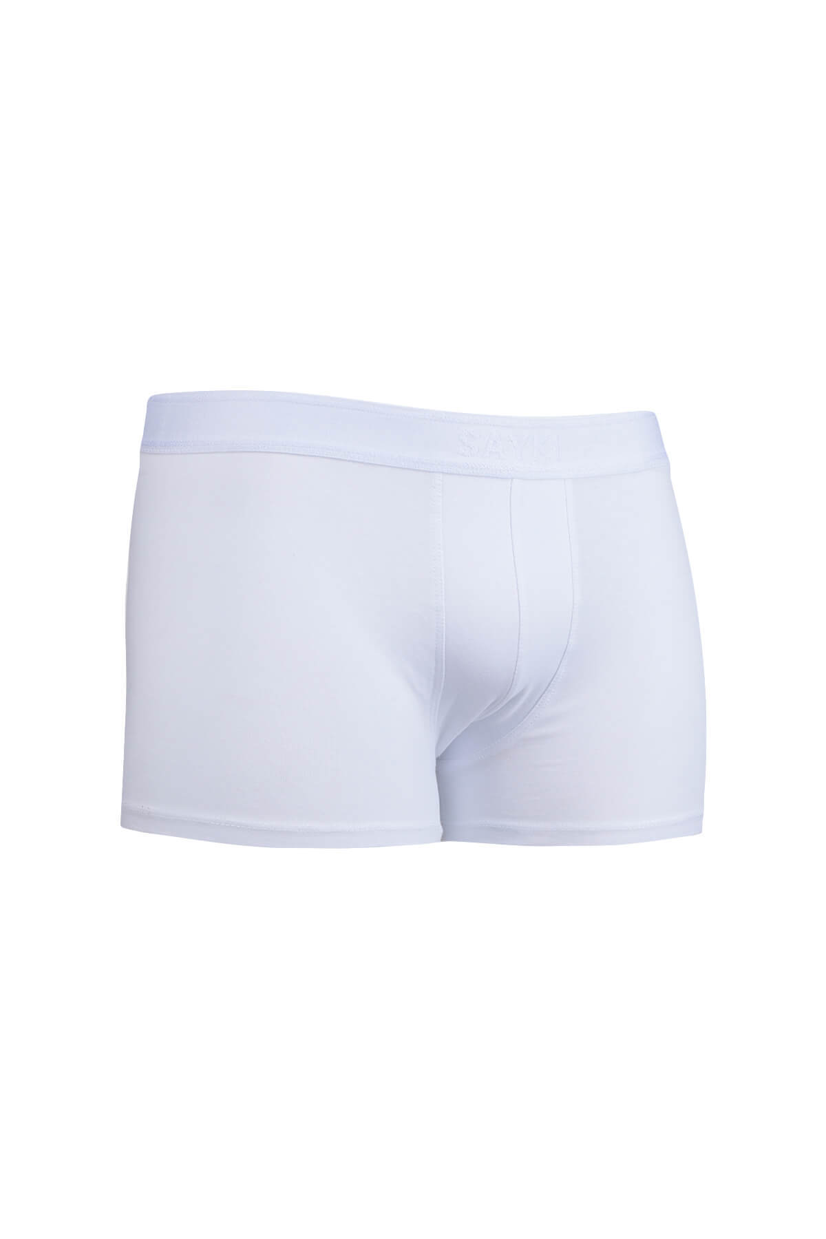 Beyaz Pamuklu Boxer