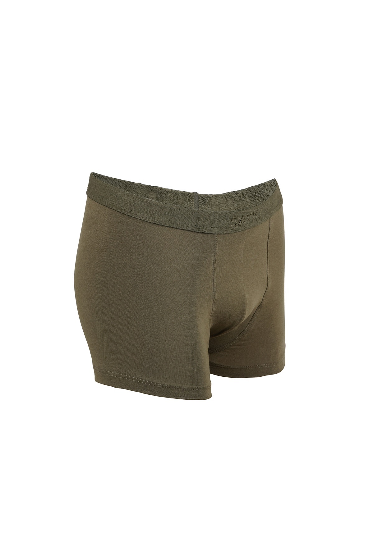 Haki Pamuklu Boxer