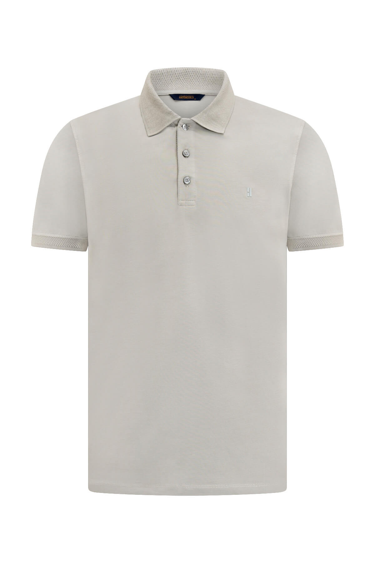 Haki Regular Fit Polo Yaka Pamuklu Tişört