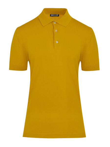 Safran Regular Fit Polo Yaka Rayon Triko Tişört - Hatemoğlu