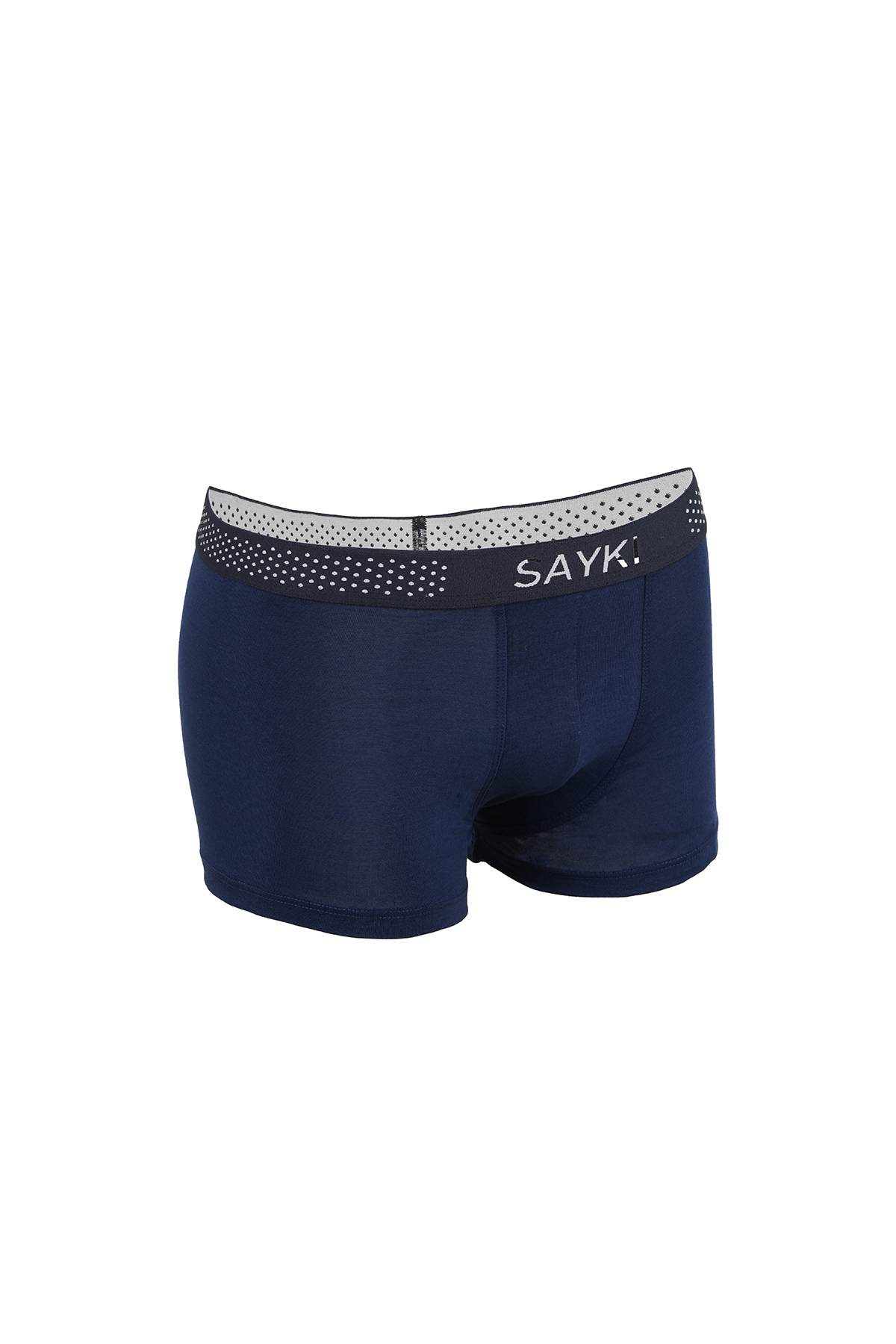 Lacivert Pamuklu Boxer