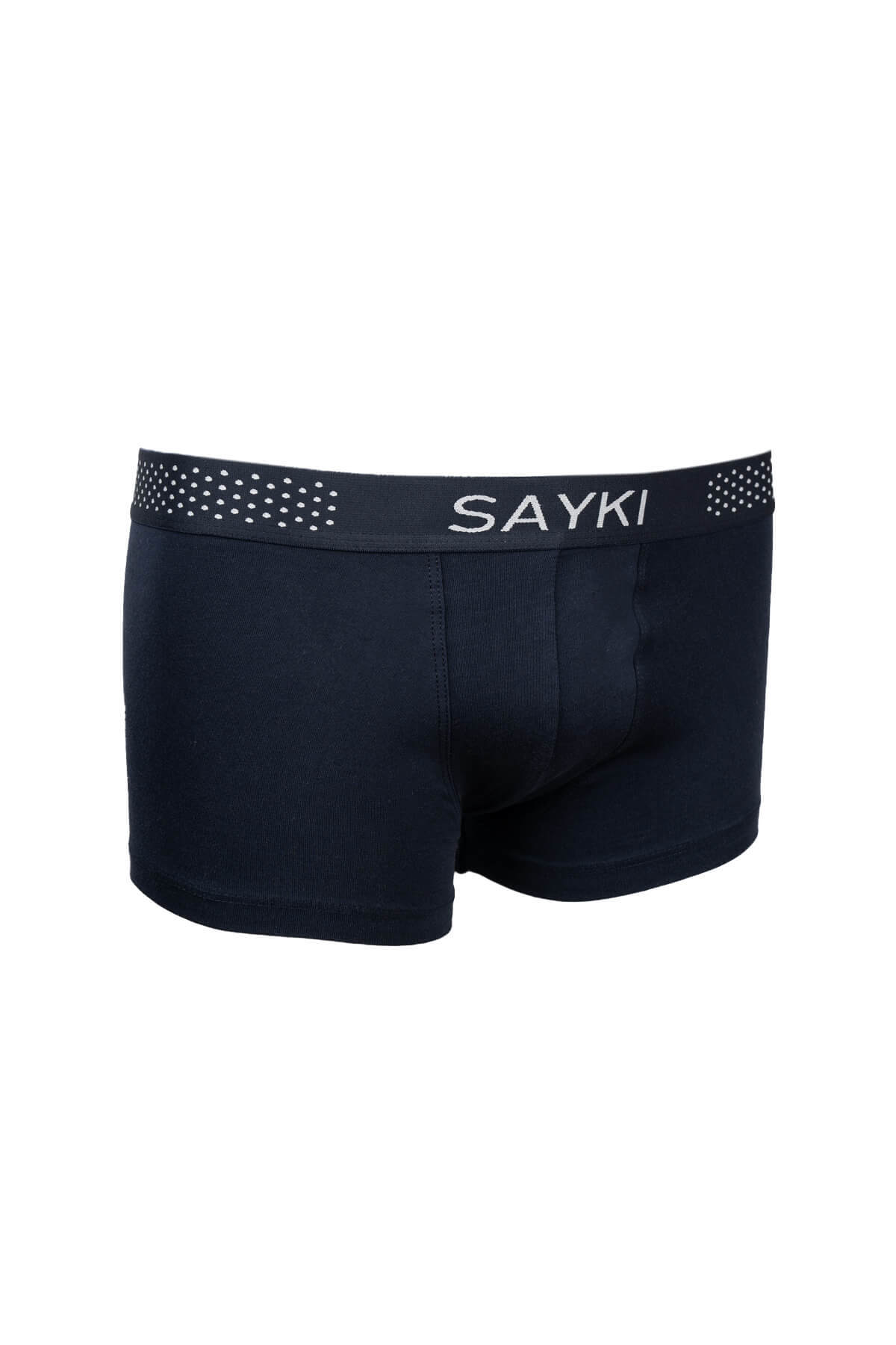 Lacivert Pamuklu Boxer