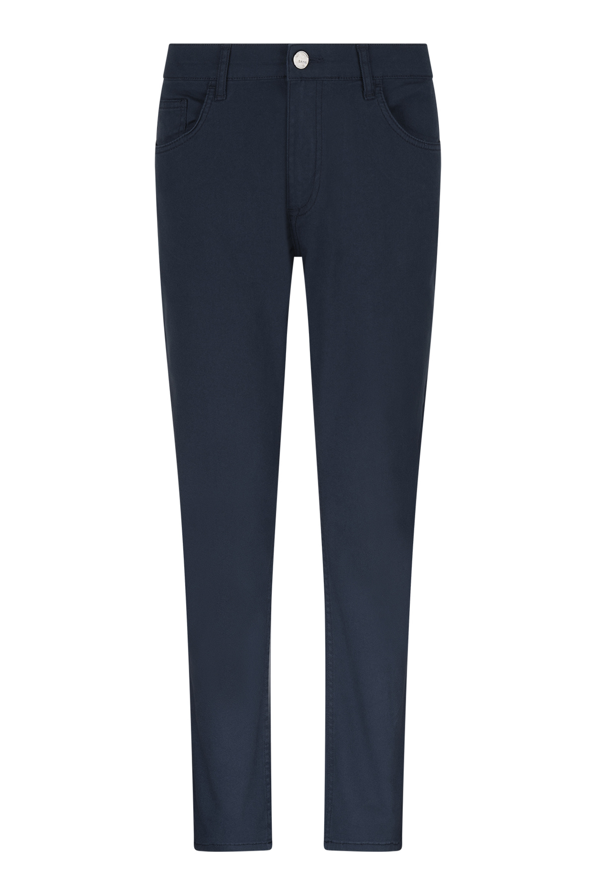 Lacivert Regular Fit 5 Cep Pamuklu Kanvas Pantolon
