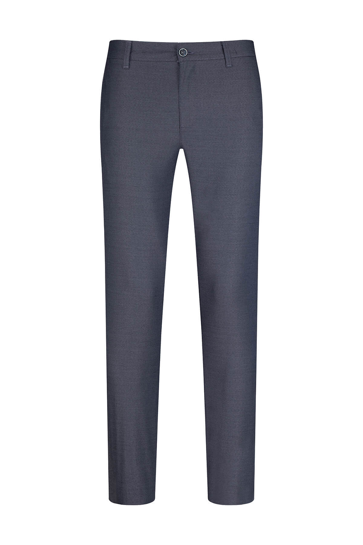 Lacivert Regular Fit Yandan Cepli Pamuklu Jogger Pantolon