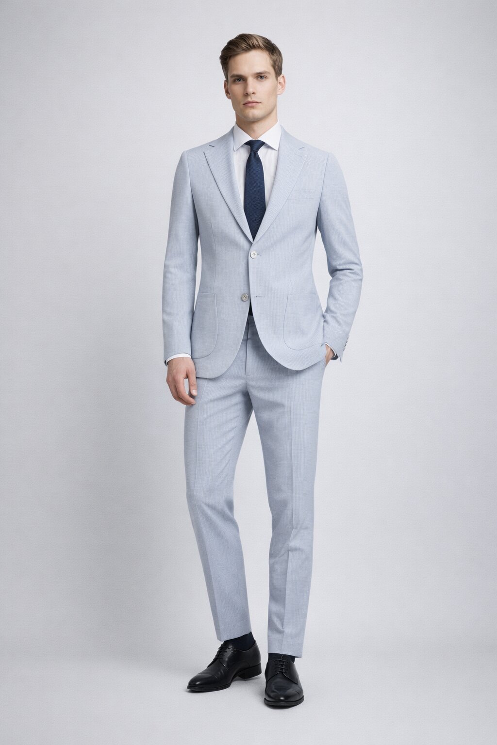 Mavi Slim Fit Mono Yaka Casual Takım Elbise