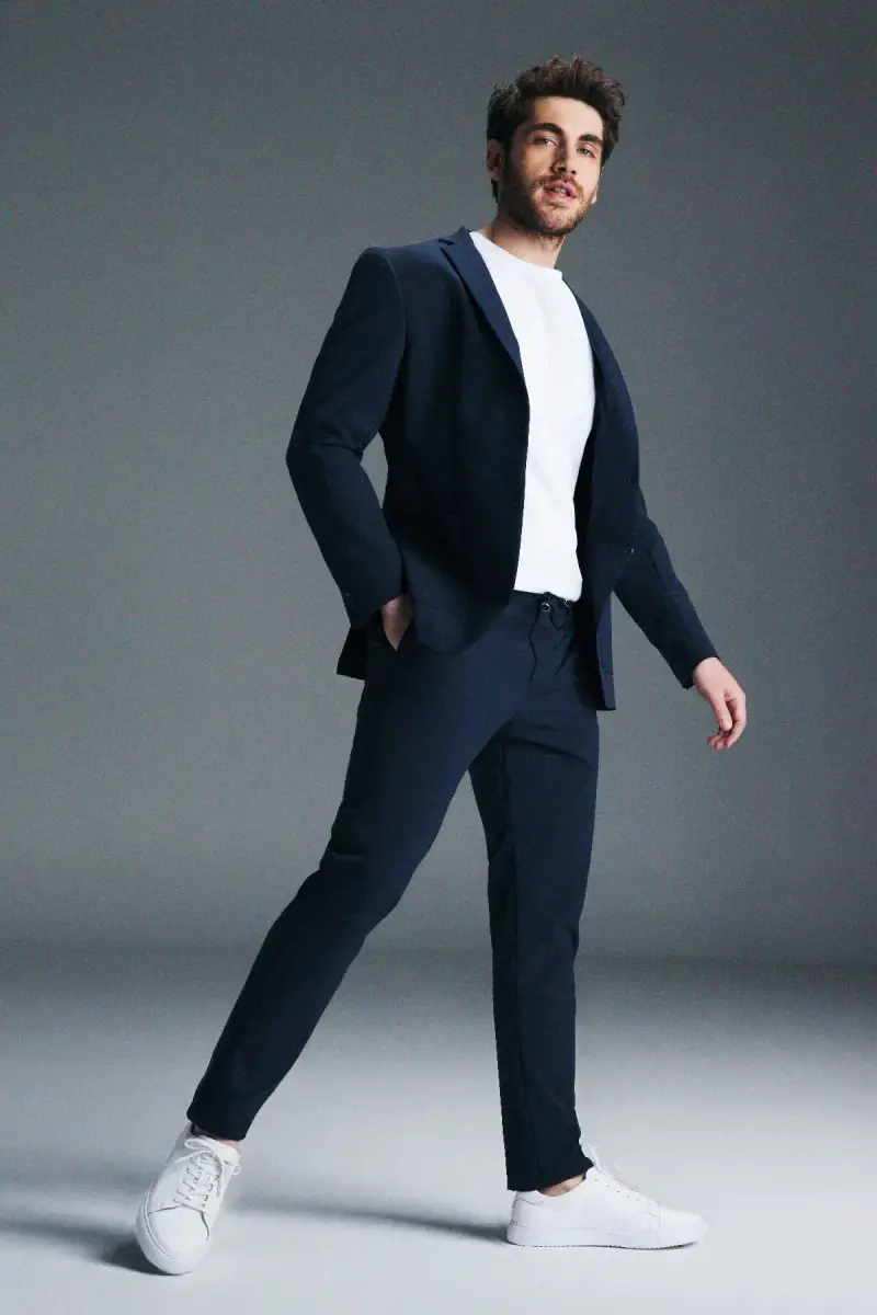 Performans Suit Lacivert Slim Fit Takım Elbise