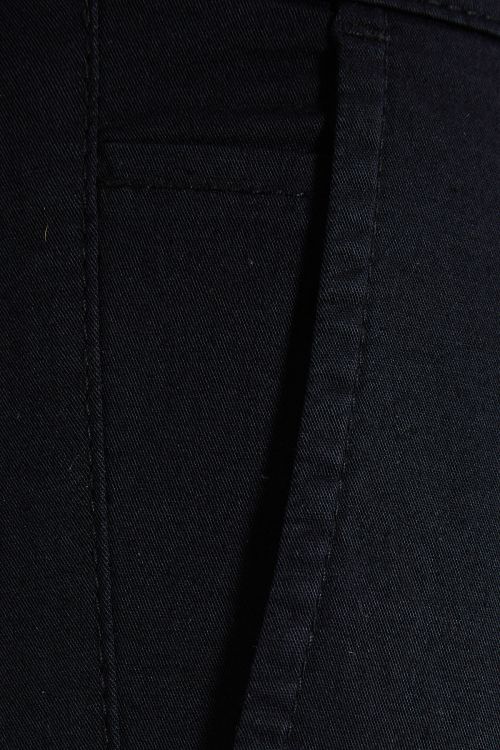 Hatemoğlu Siyah Regular Fit Kanvas Pantolon. 1