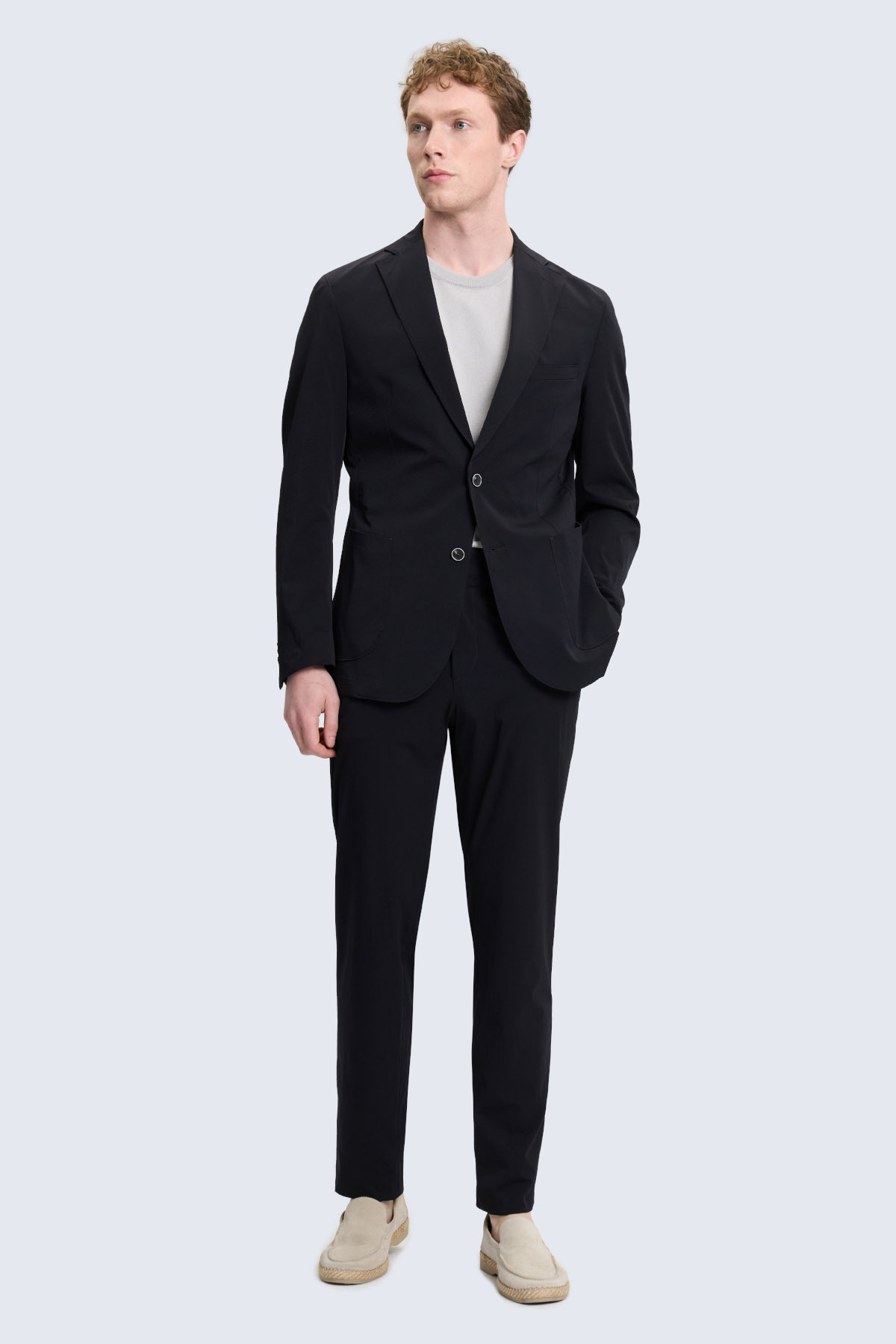 Siyah Performans Suit Slim Fit Takım Elbise
