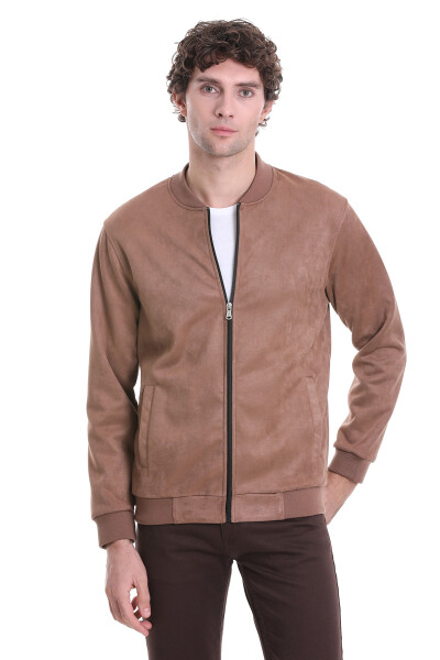 Taba Regular Fit Bomber Yaka Mevsimlik Mont - HTML