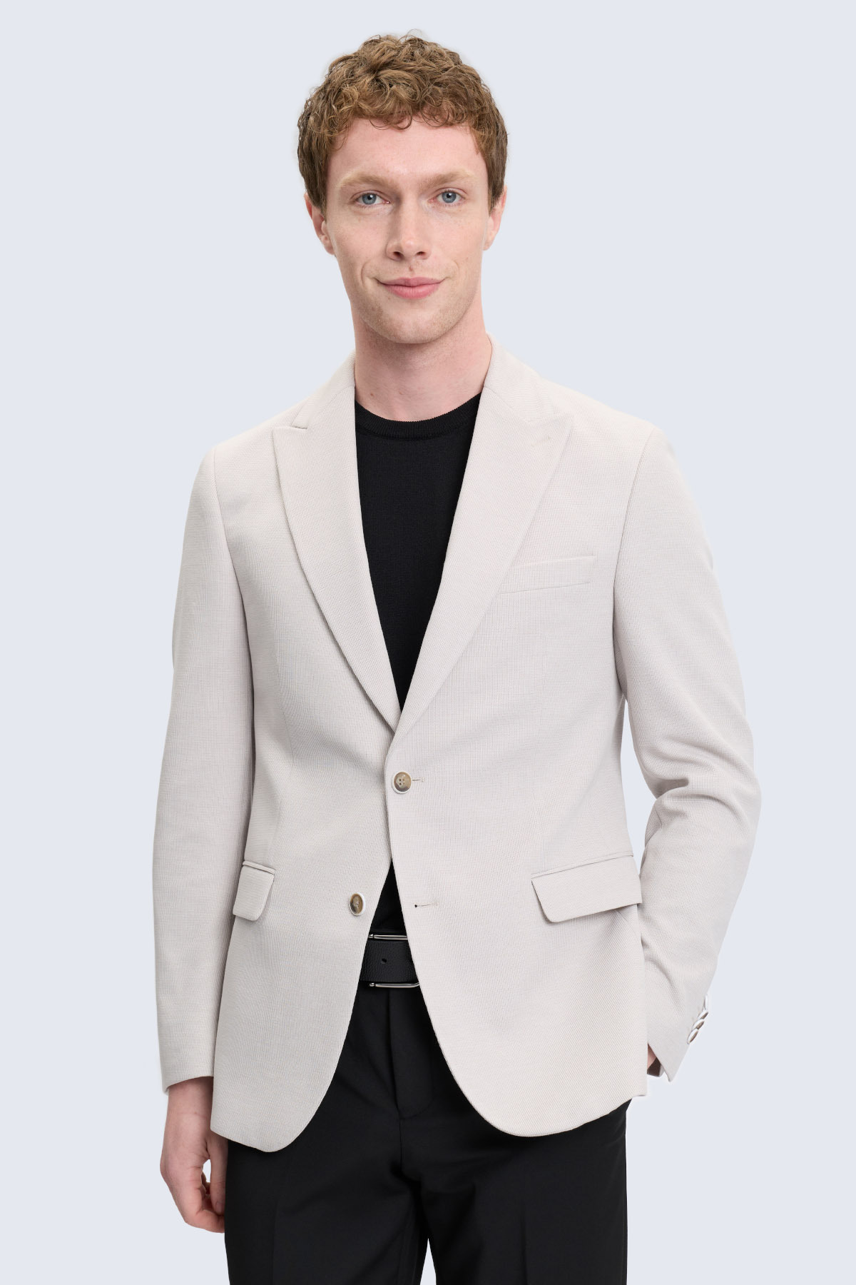 Taş Comfort Fit Sivri Yaka Klasik Ceket