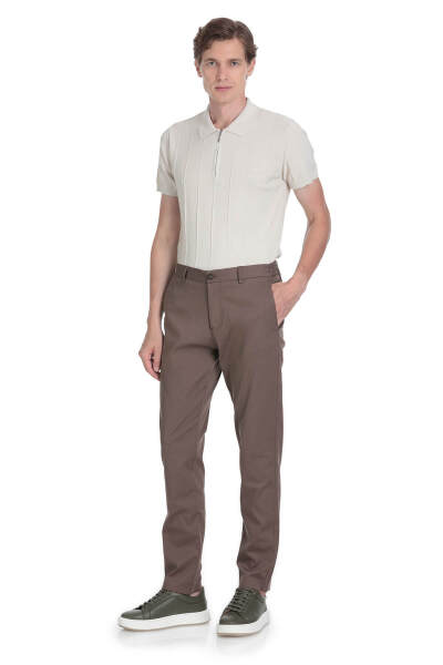 Vizon Rahat Kesim Pamuklu Yandan Cepli Jogger Pantolon
