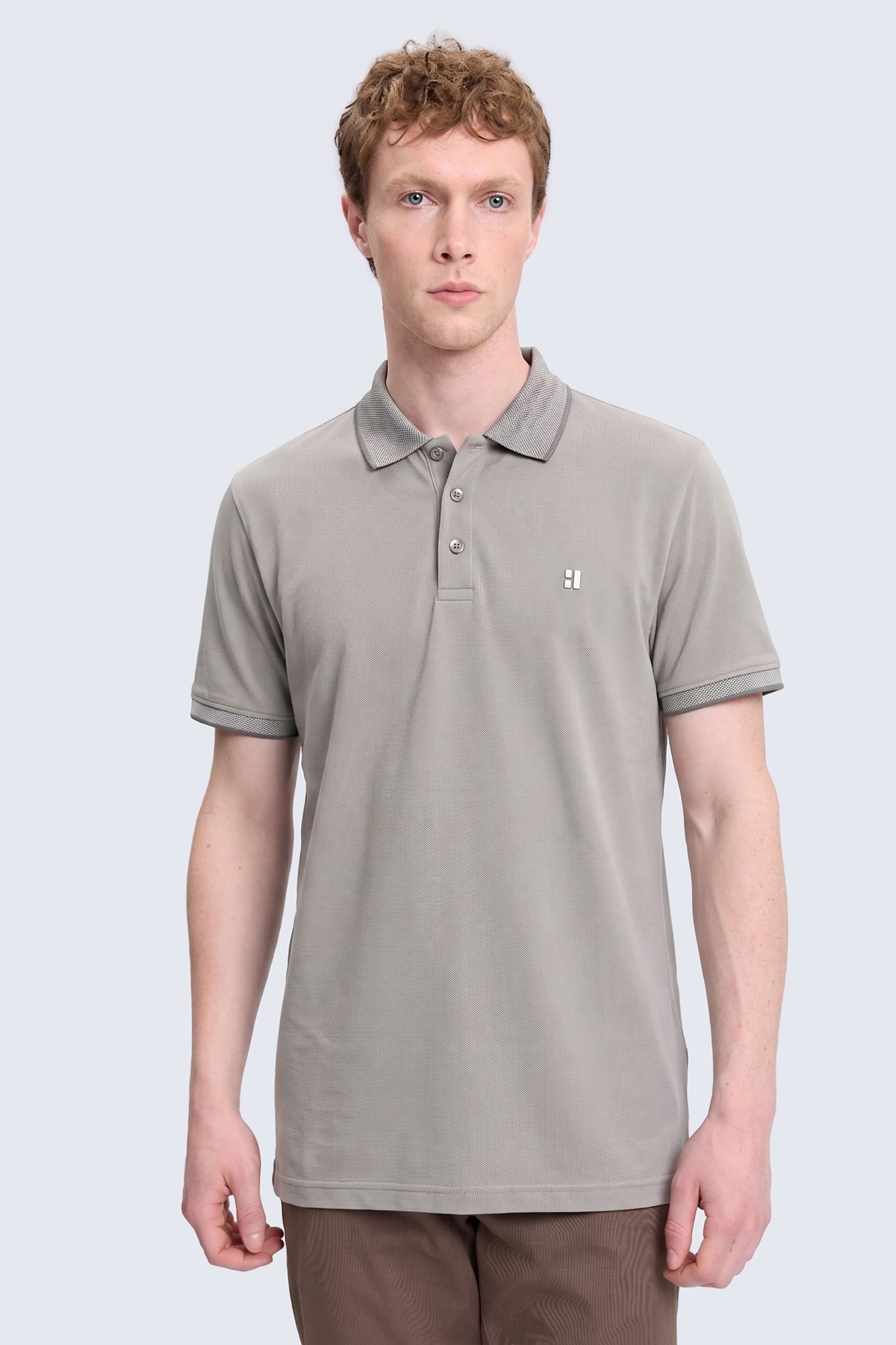 Vizon Regular Fit 100% Pamuklu Polo Yaka Tişört
