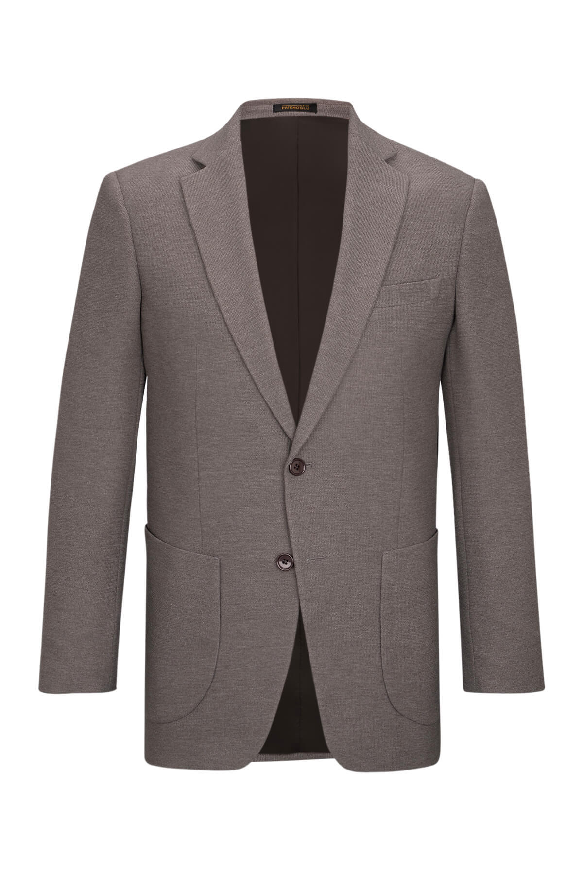 Vizon Slim Fit Mono Yaka Klasik Ceket